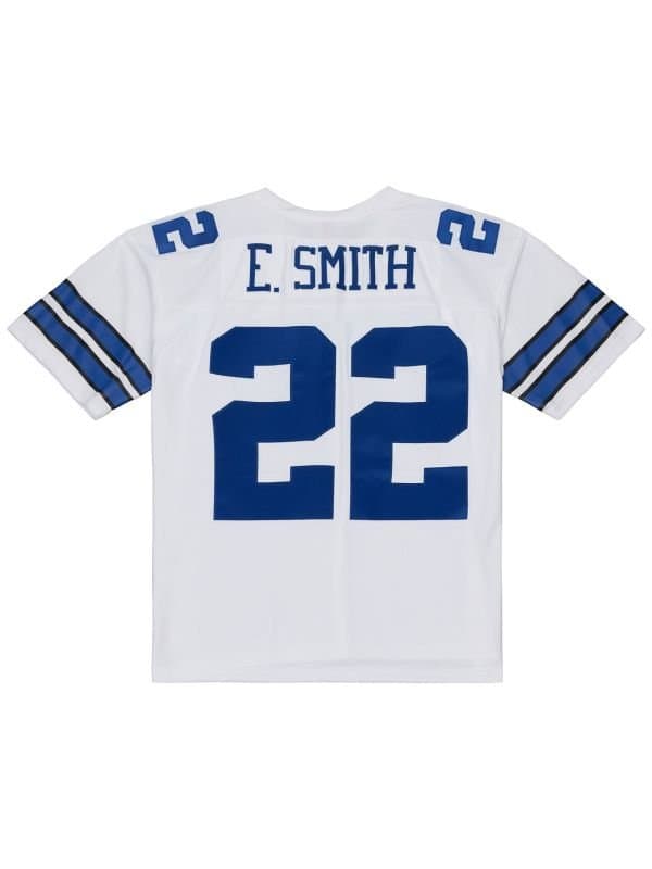 Emmitt Smith #22 Dallas Cowboys 1992 Legacy NFL Jersey White — view 1