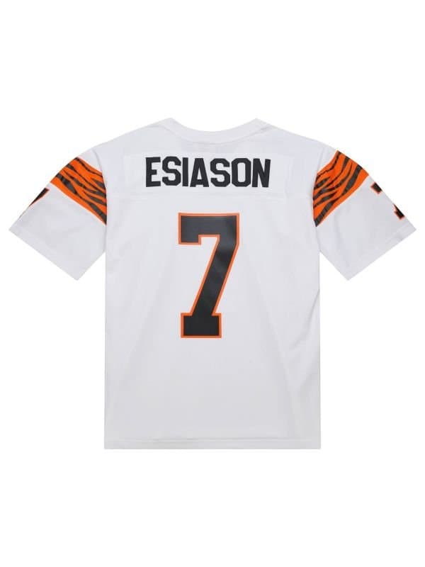 Boomer Esiason #7 Cincinnati Bengals 1984 Legacy Ring of Honor NFL Jersey White thumbnail 2
