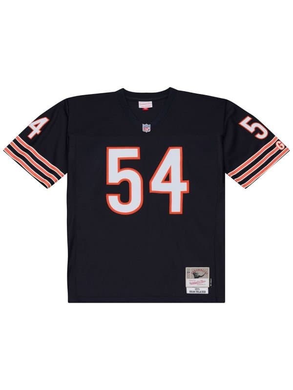 Brian Urlacher #54 Chicago Bears 2001 Legacy Throwback NFL Jersey Navy thumbnail 2