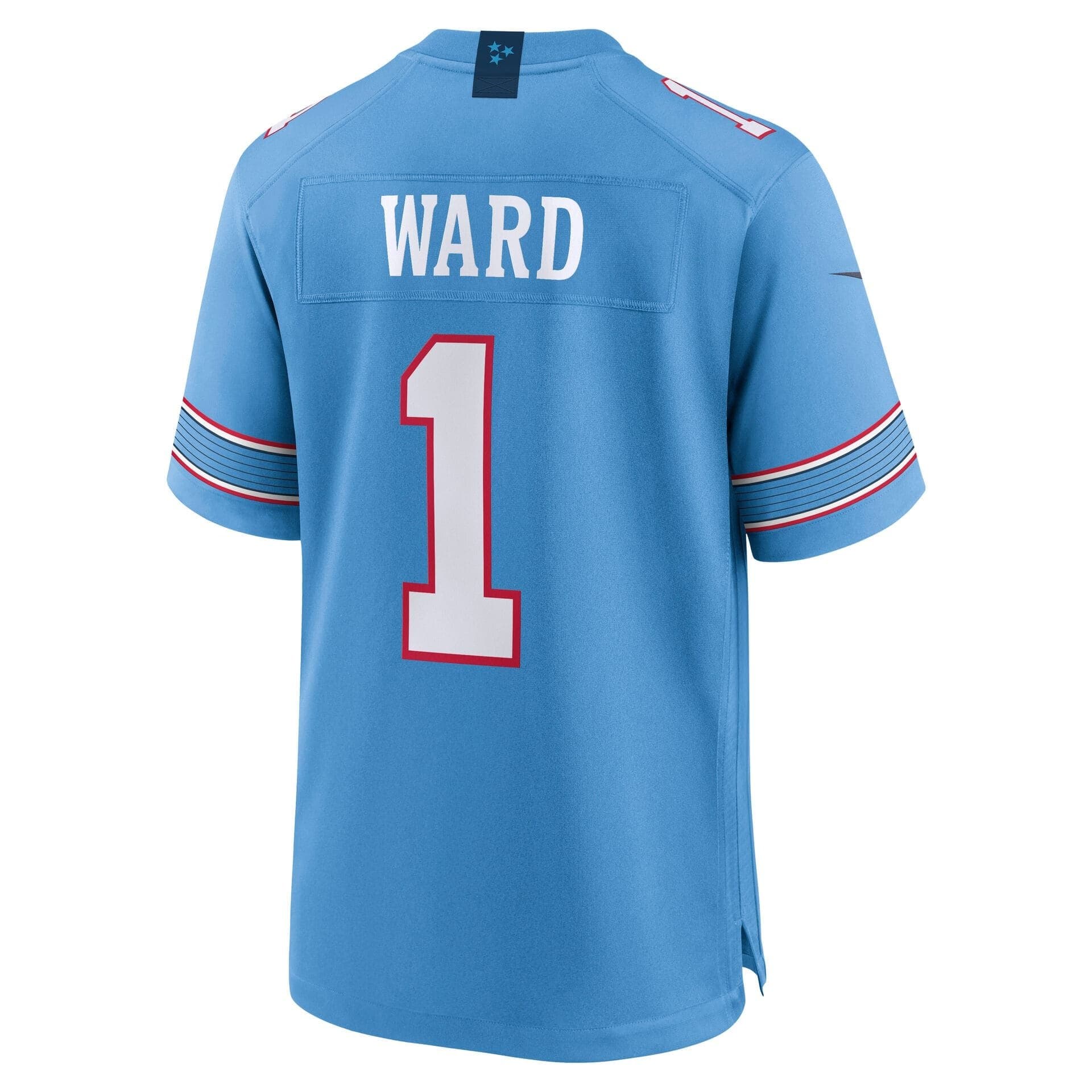 Cam Ward #1 Tennessee Titans 2026 Game NFL Jersey Blue thumbnail 3