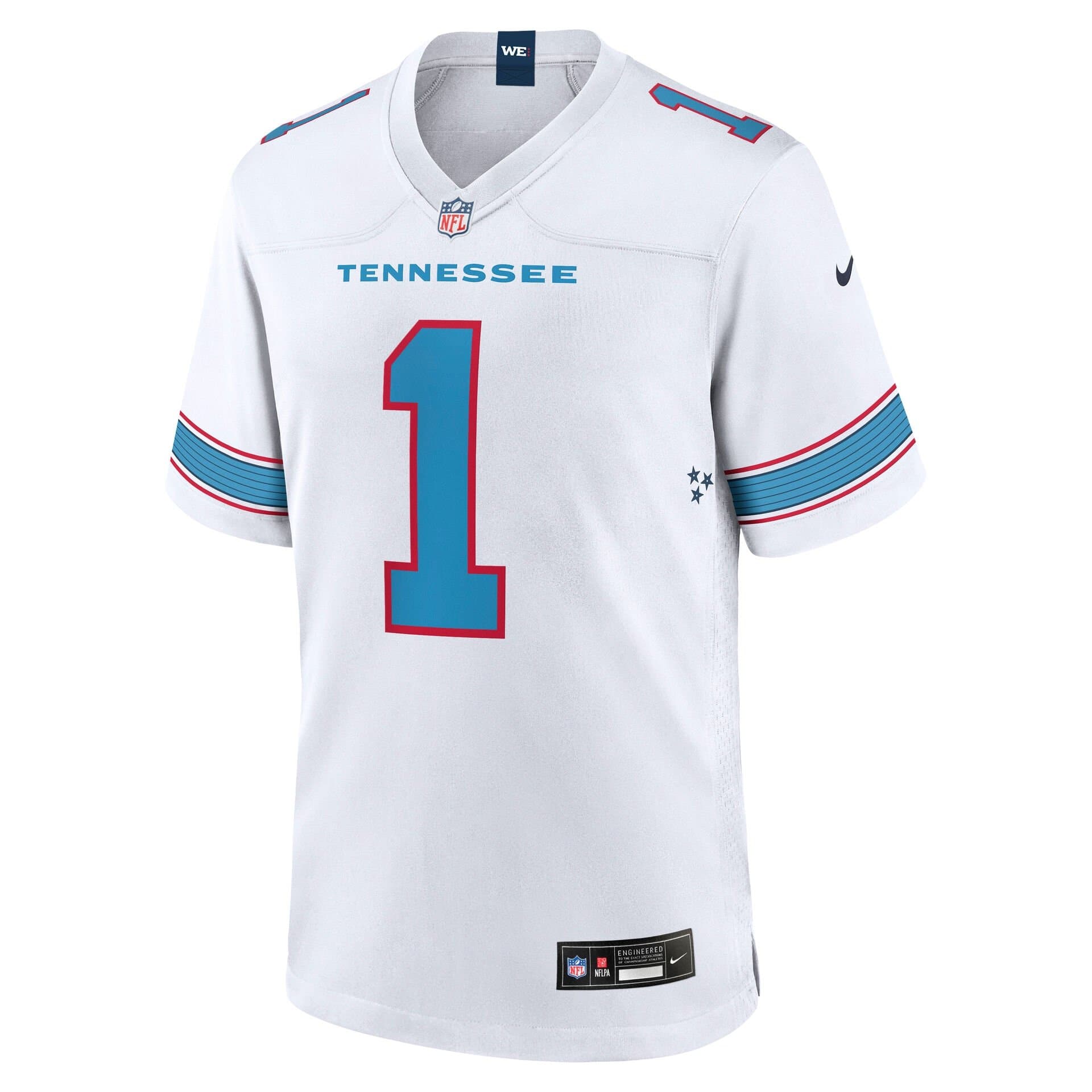 Cam Ward #1 Tennessee Titans 2026 Game NFL Jersey White thumbnail 2