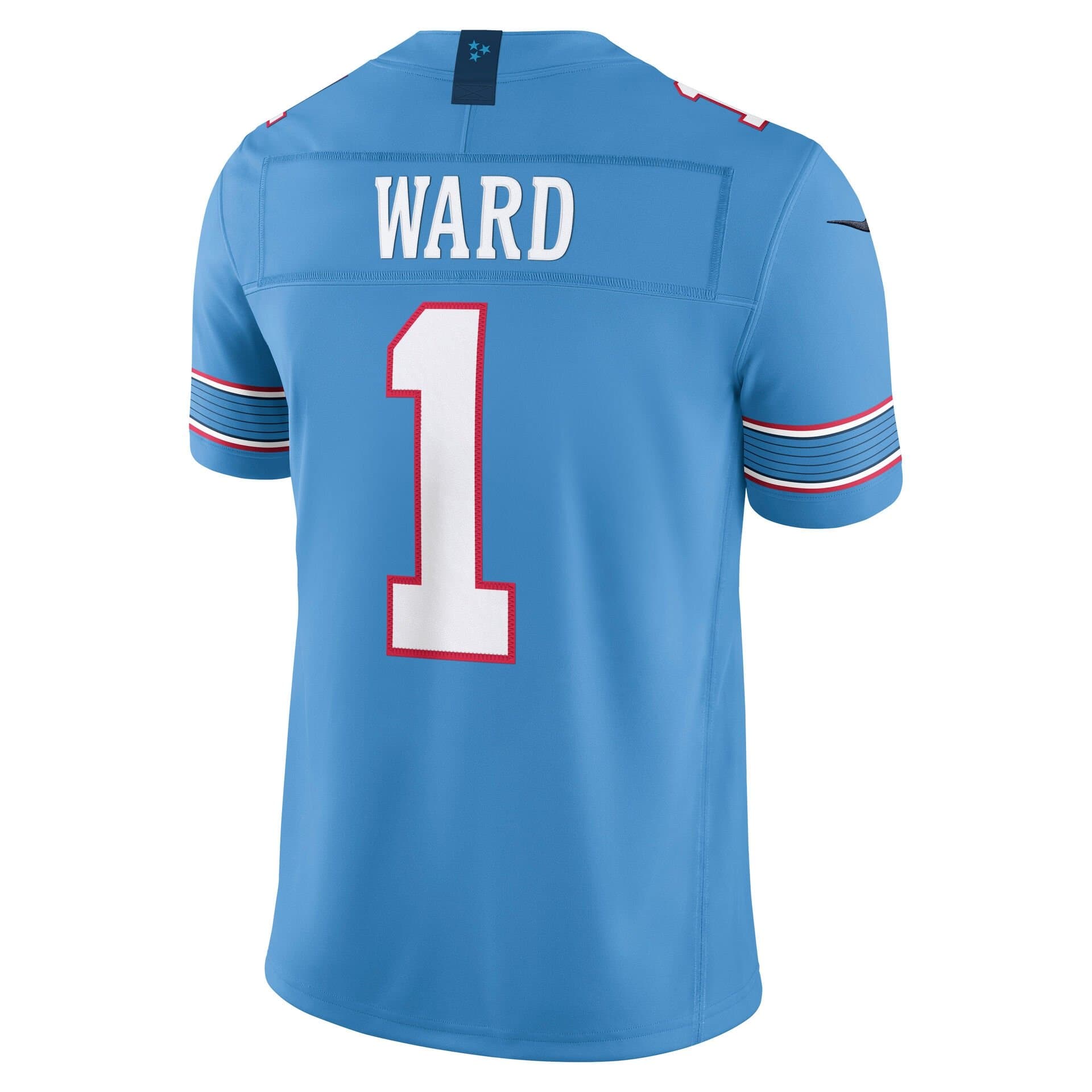 Cam Ward #1 Tennessee Titans 2026 Stitched Limited NFL Jersey Blue thumbnail 3
