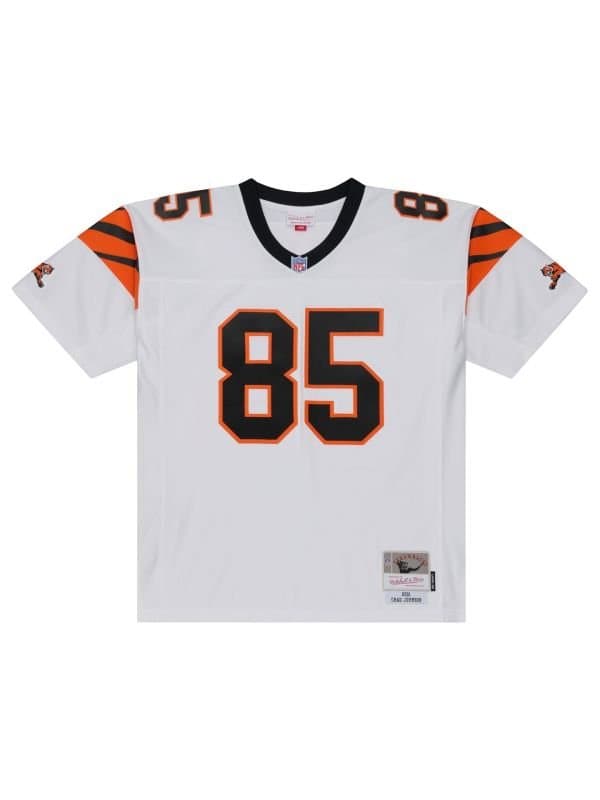 Chad Johnson #85 Cincinnati Bengals 2001 Legacy Throwback NFL Jersey White thumbnail 2