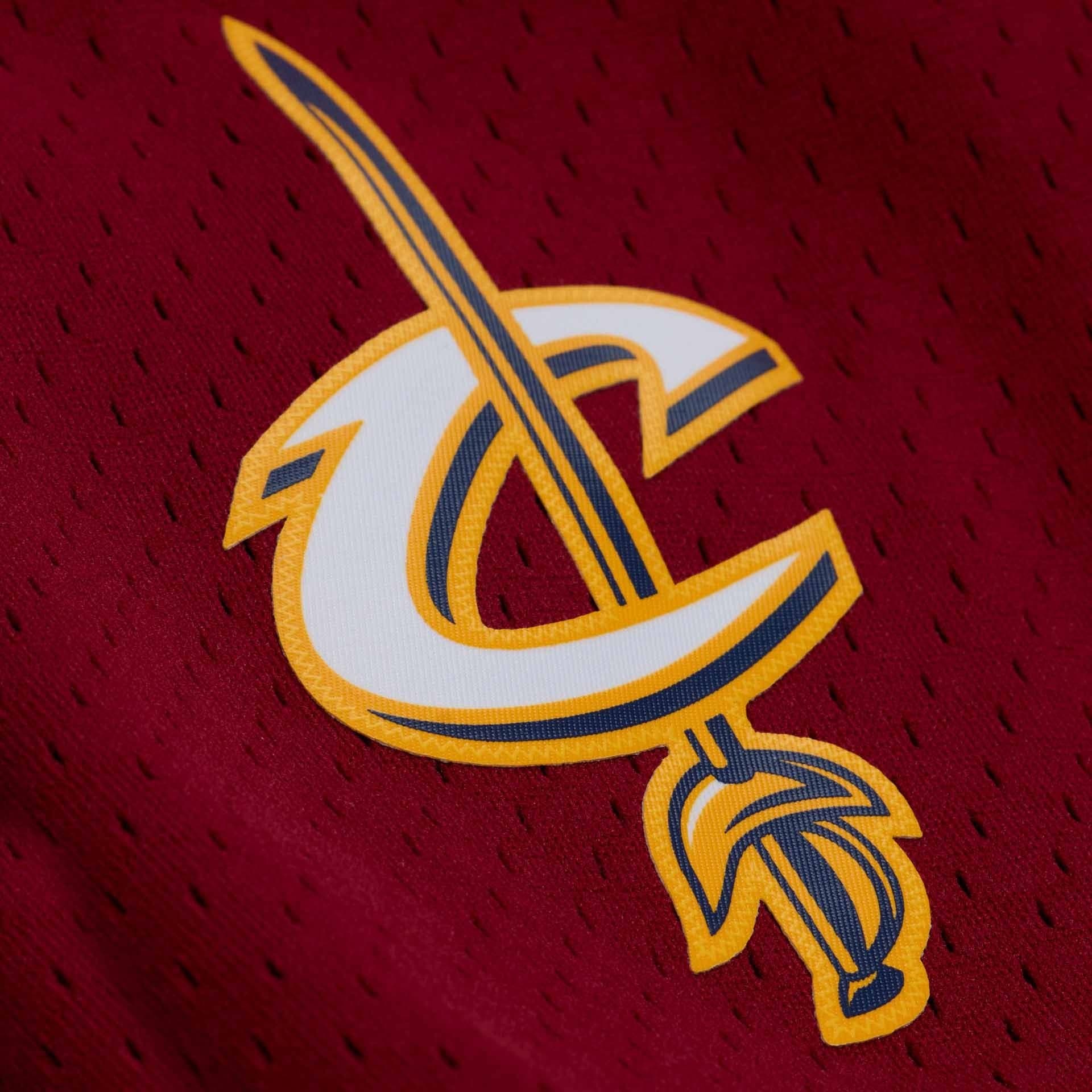 Cleveland Cavaliers 2015-16 Swingman NBA Shorts Red thumbnail 3