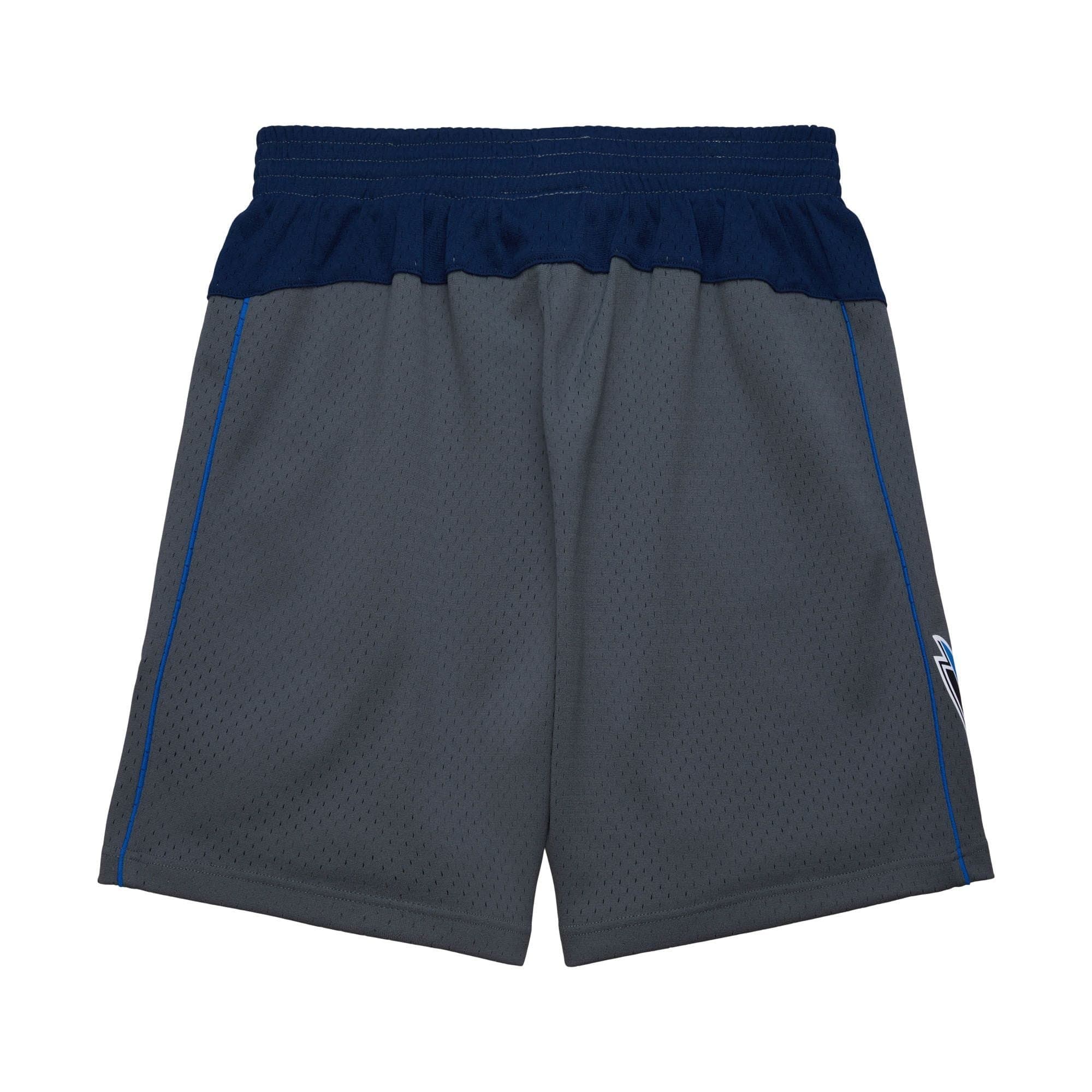 Dallas Mavericks 2003-04 Mitchell & Ness Swingman NBA Shorts Gray thumbnail 2