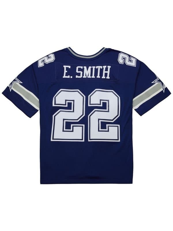 Deion Sanders #21 Dallas Cowboys 1996 Legacy Throwback NFL Jersey Navy — view 1