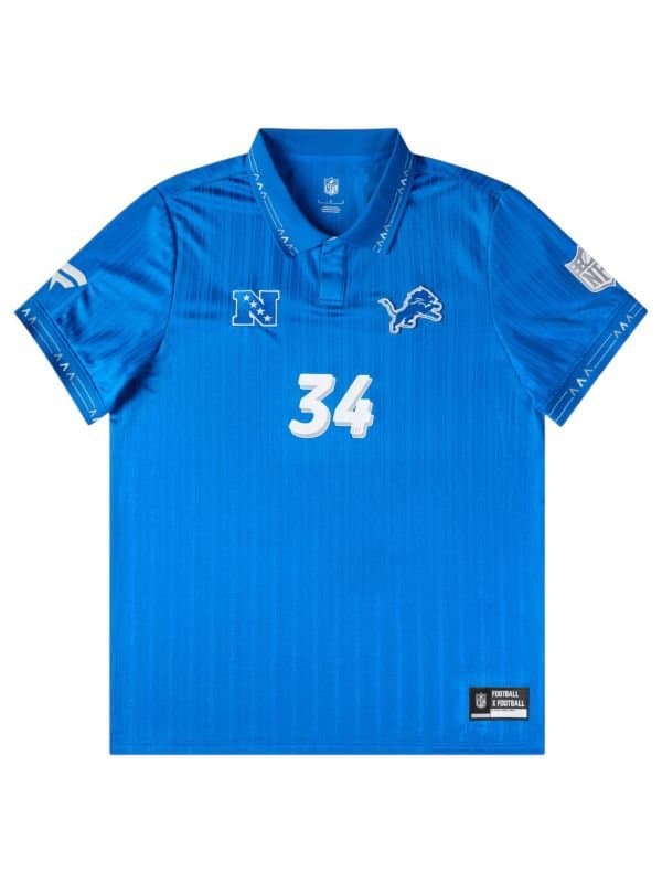 Detroit Lions 2026 Football x Football NFL Fan Jersey Blue — view 1