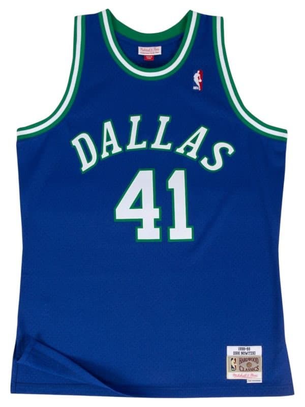 Dirk Nowitzki #41 Dallas Mavericks 1998-99 Swingman NBA Jersey Blue