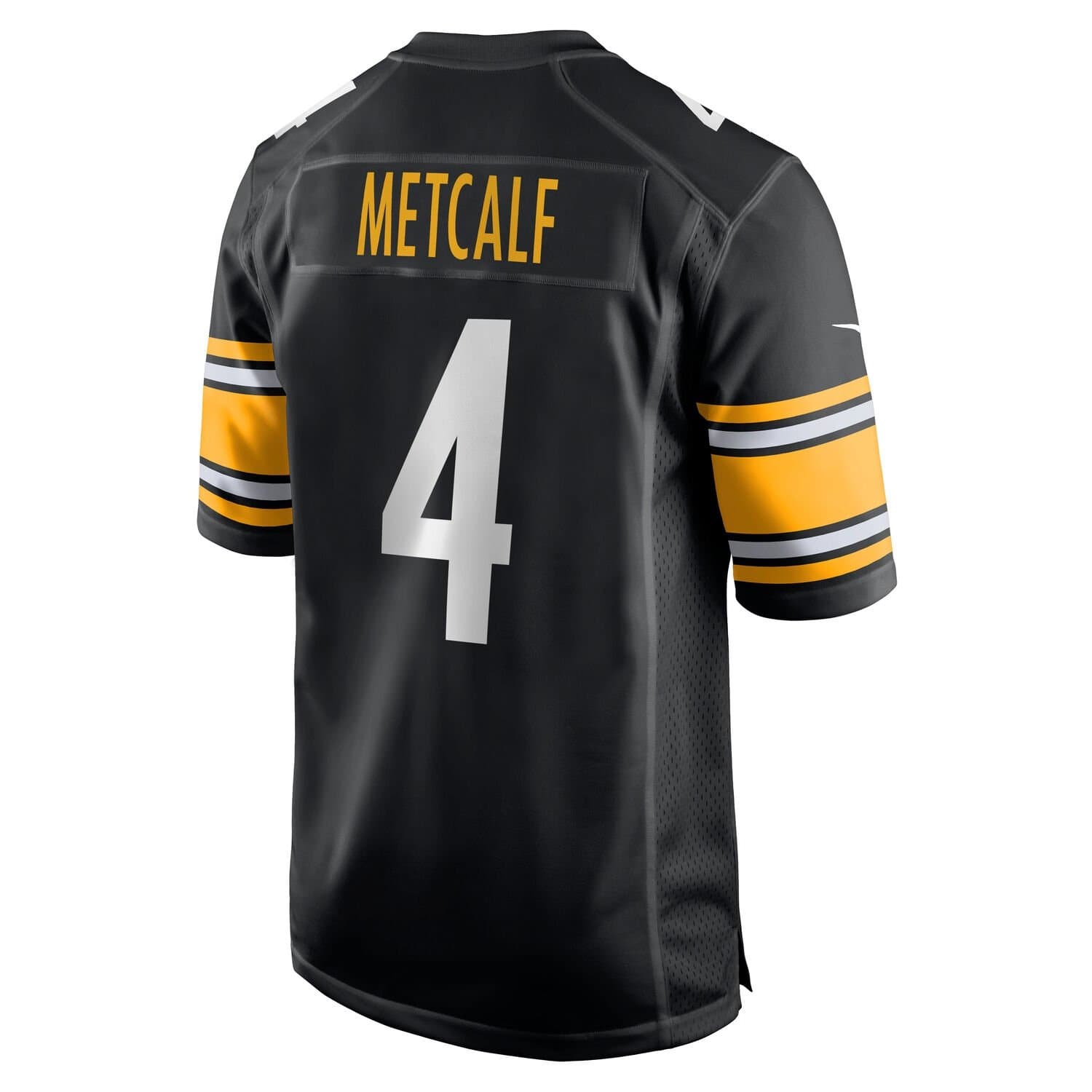 DK Metcalf #4 Pittsburgh Steelers Game NFL Jersey Black thumbnail 3