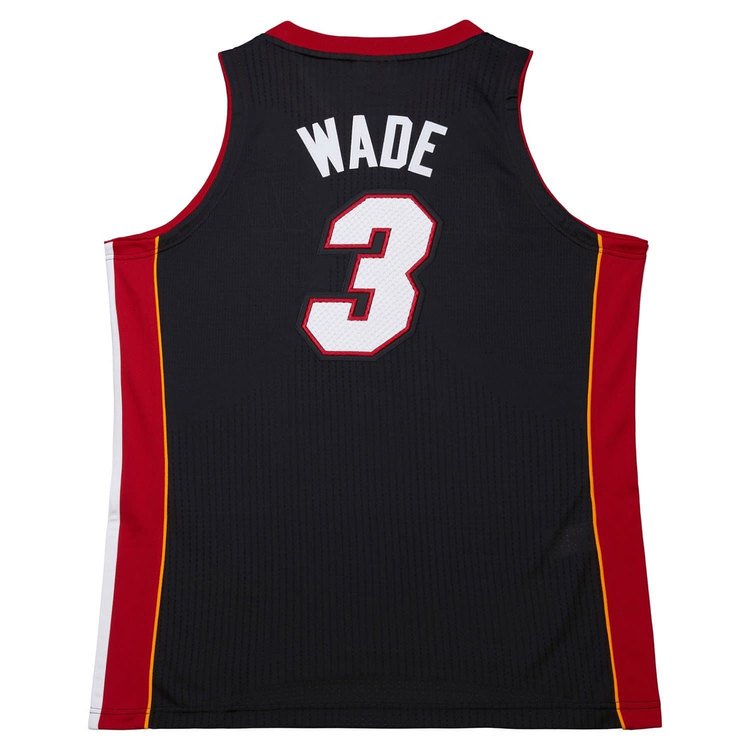 Dwyane Wade #3 Miami Heat 2012-13 Mitchell & Ness Authentic NBA Jersey Black thumbnail 2