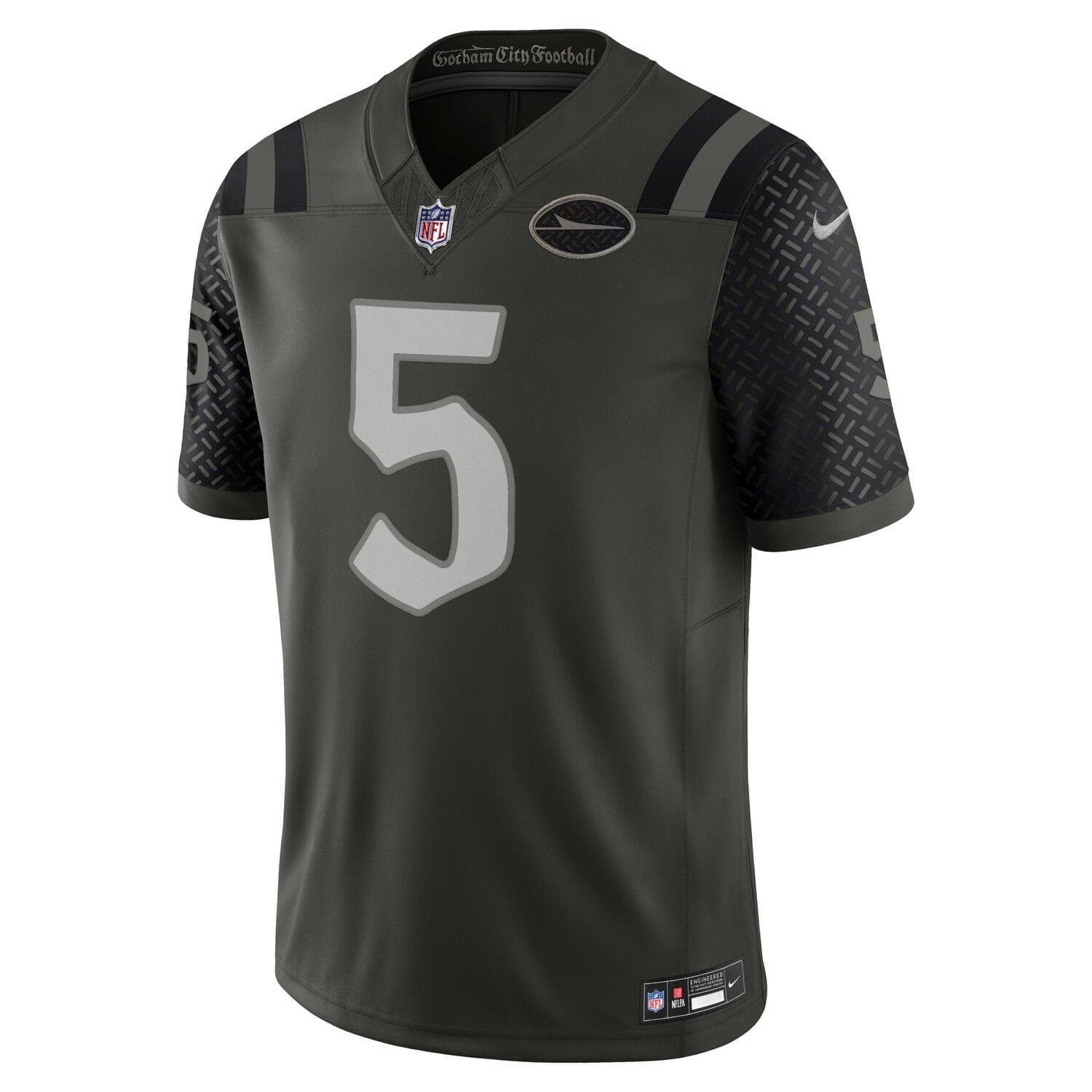 Garrett Wilson #5 New York Jets Rivalries Limited NFL Trikot Gotham Green thumbnail 2