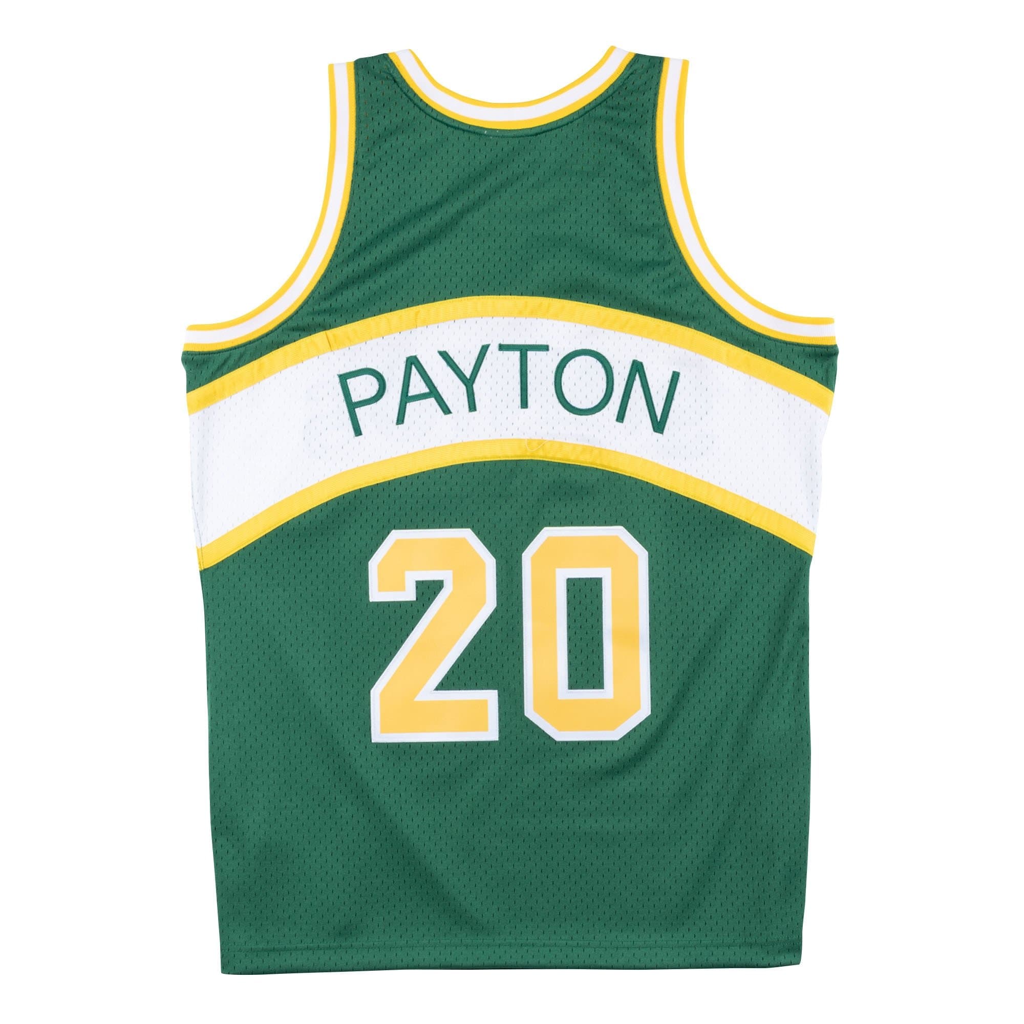Gary Payton #20 Seattle SuperSonics 1994-95 Swingman NBA Jersey Green thumbnail 2