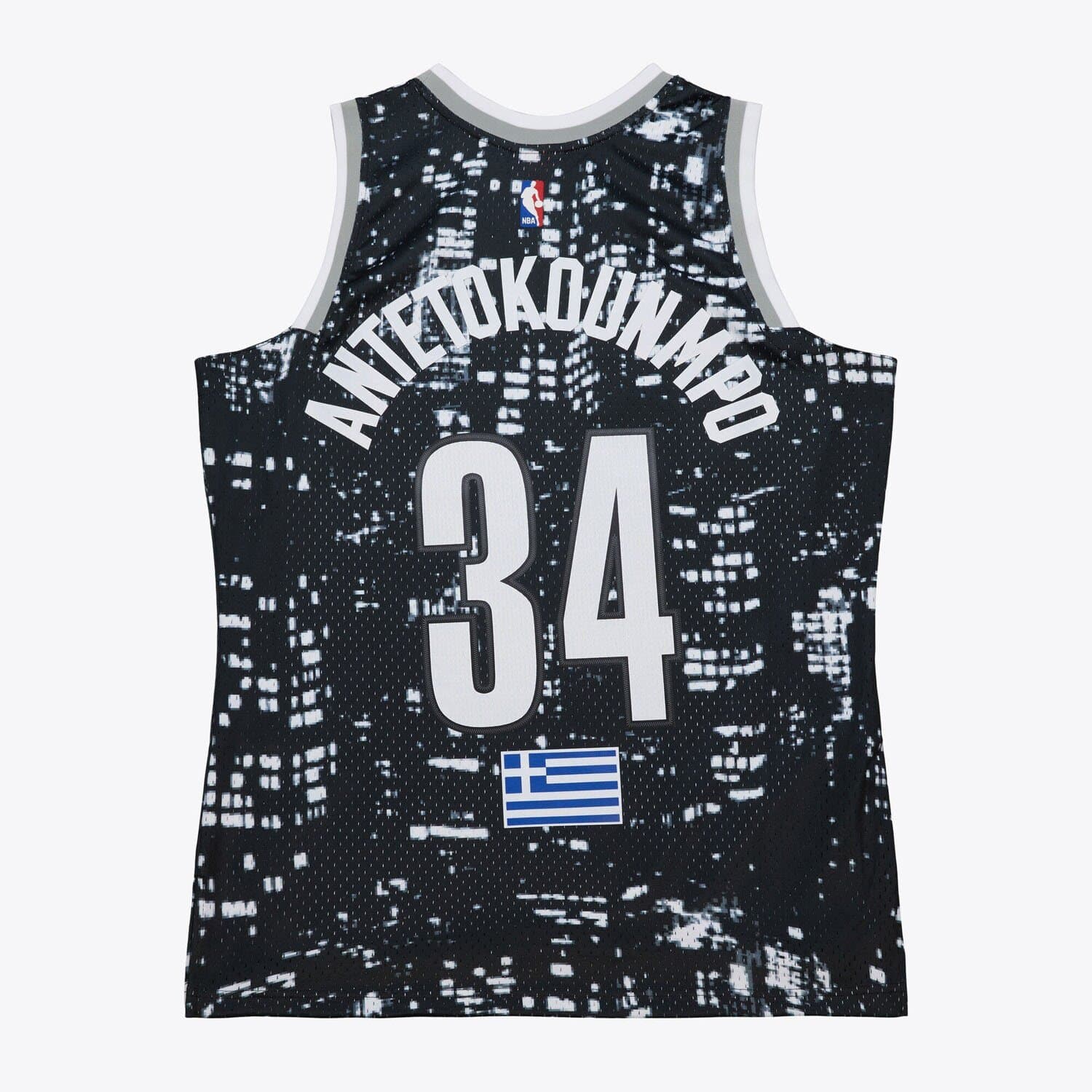 Giannis Antetokounmpo #34 2015 Rising Stars Mitchell & Ness Swingman NBA Jersey Black thumbnail 2