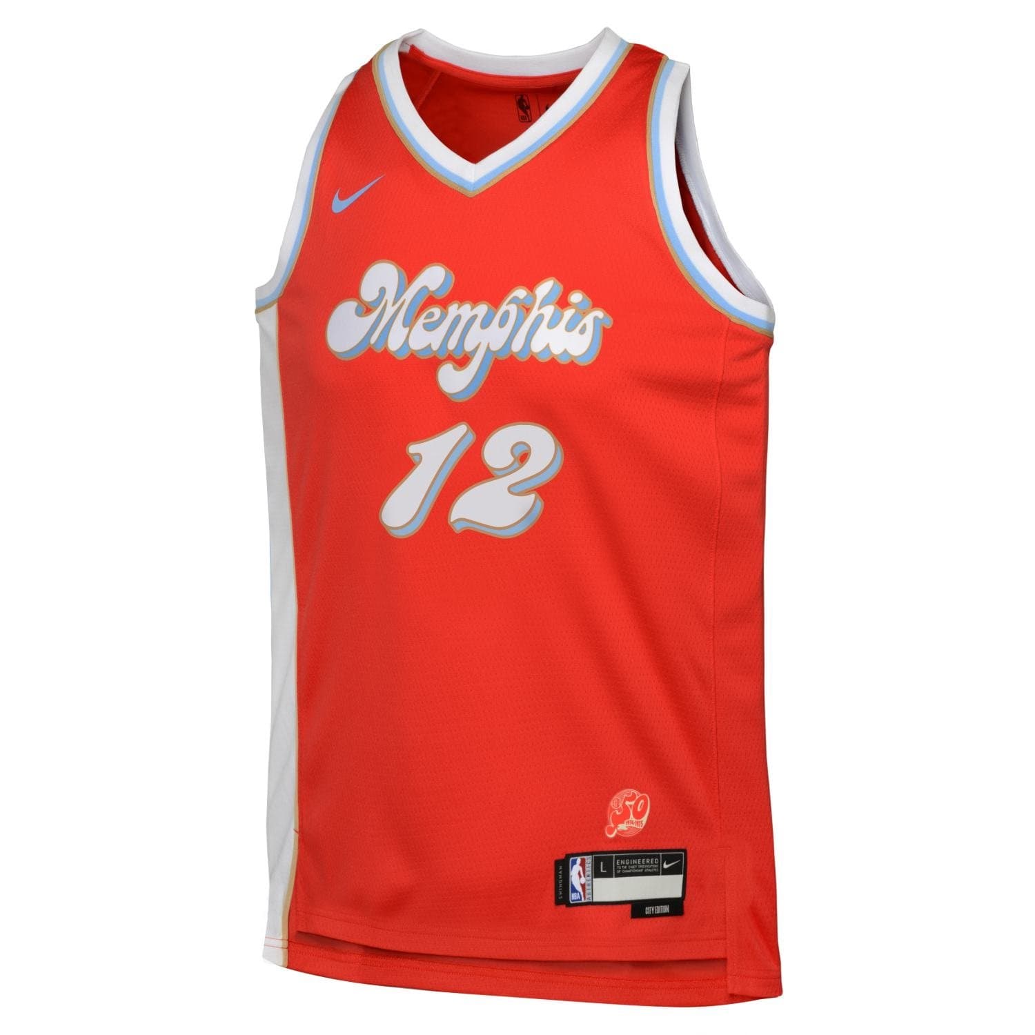 Ja Morant #12 Memphis Grizzlies 2024-25 City Edition Nike Swingman NBA Jersey (YOUTH) thumbnail 2