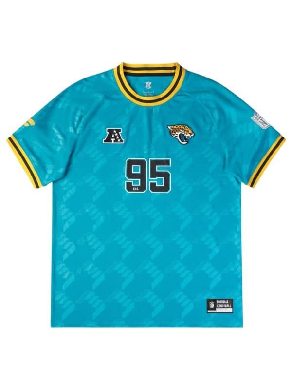 Jacksonville Jaguars 2026 Football x Football NFL Fan Jersey Teal — view 1