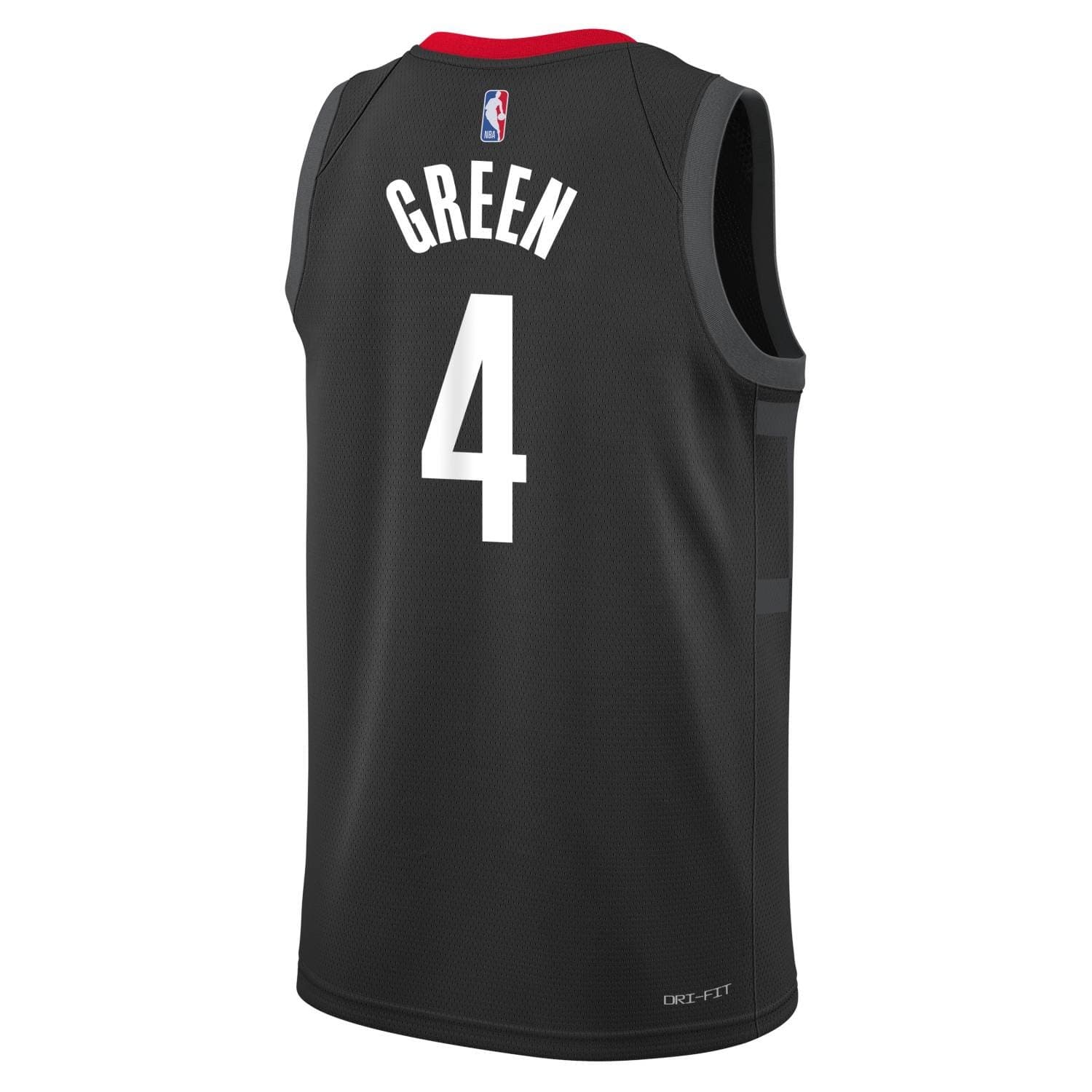 Jalen Green #4 Houston Rockets Jordan Swingman NBA Jersey Black (YOUTH) thumbnail 3