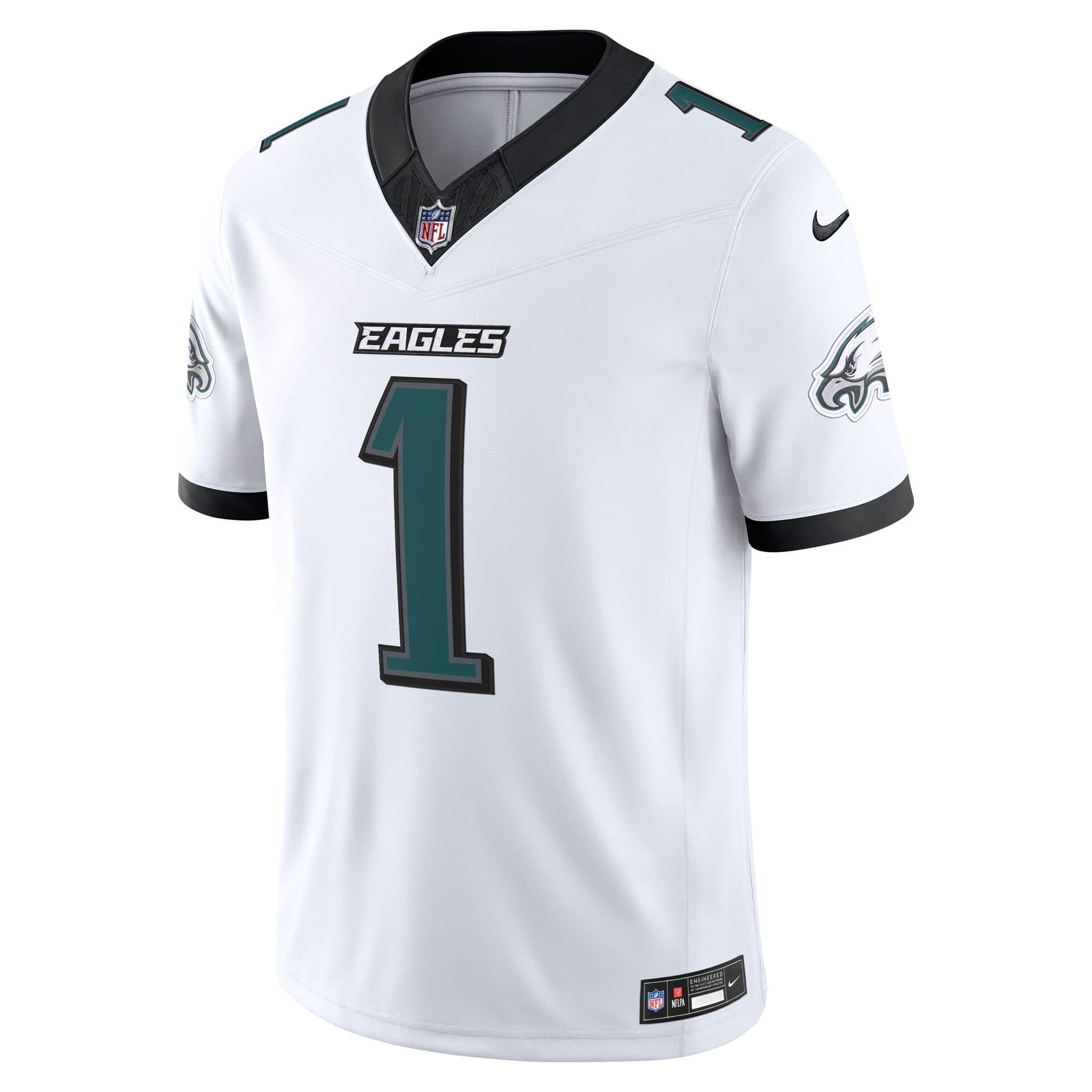 Jalen Hurts #1 Philadelphia Eagles 2026 Stitched Limited NFL Jersey White thumbnail 2