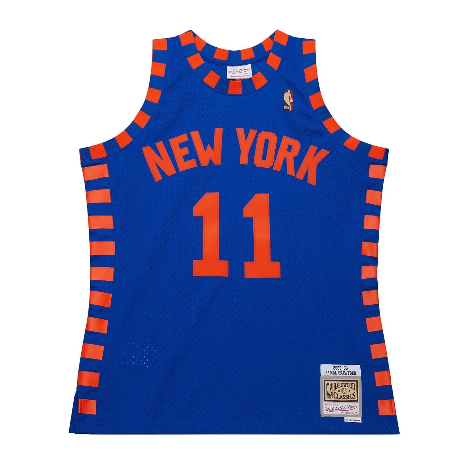 Jamal Crawford #11 New York Knicks 2005-06 Swingman NBA Jersey Blue — view 1
