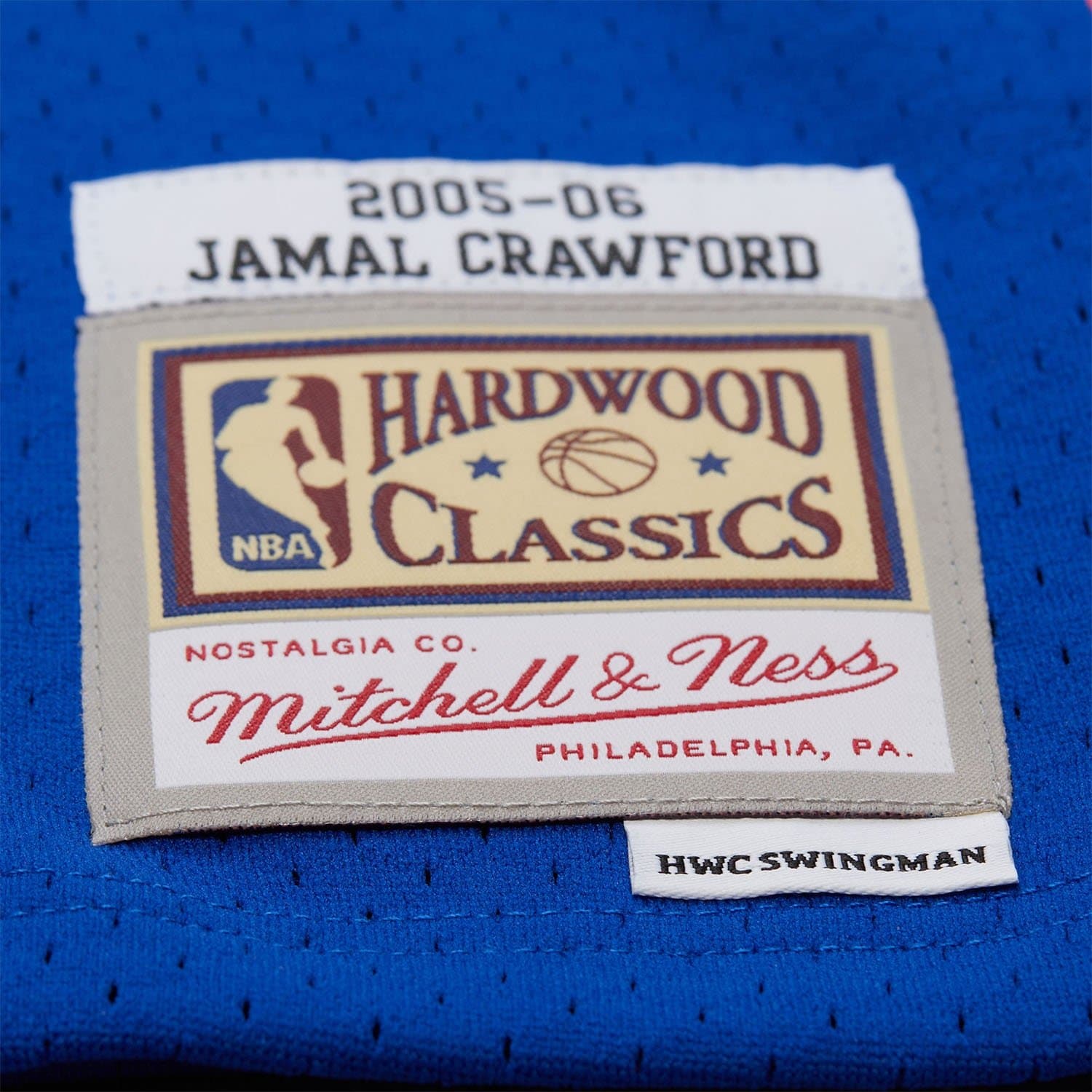 Jamal Crawford #11 New York Knicks 2005-06 Swingman NBA Jersey Blue thumbnail 3