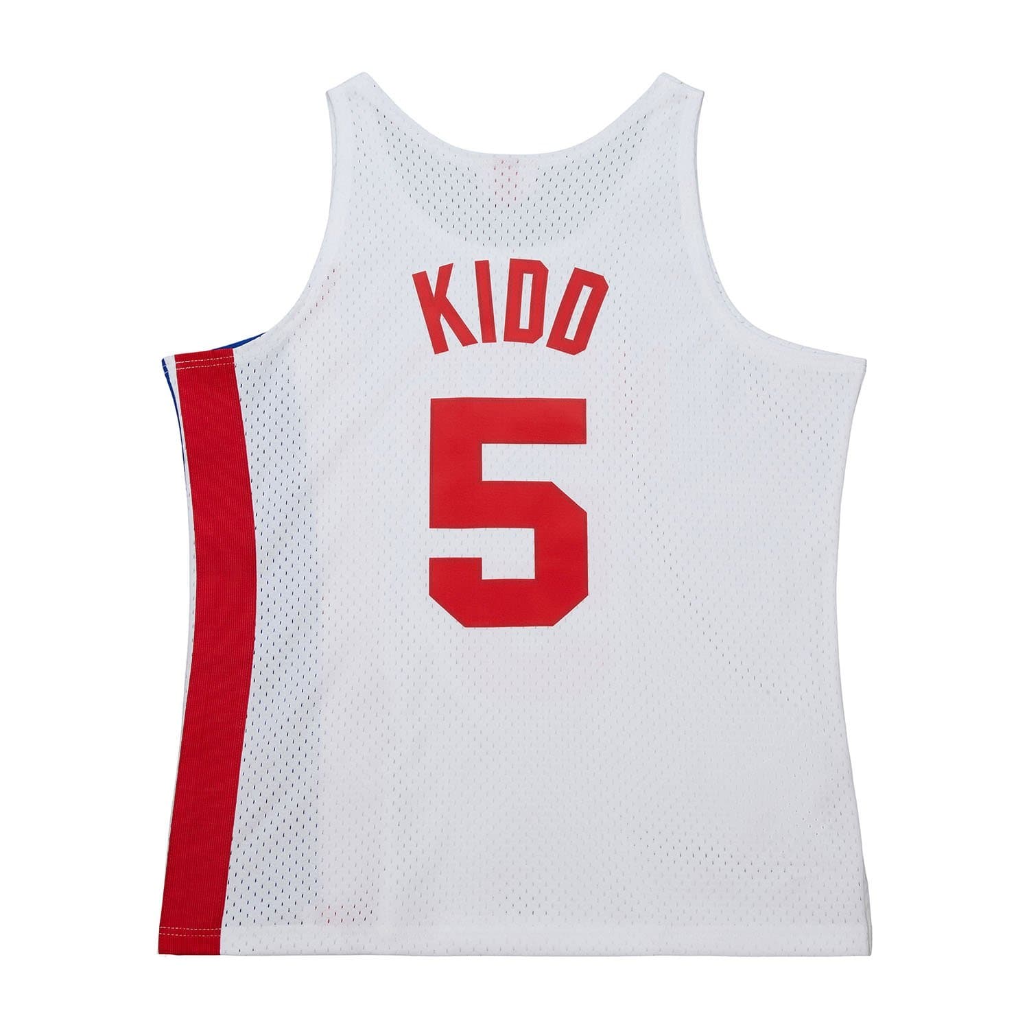 Jason Kidd #5 New Jersey Nets 2005-06 Swingman NBA Jersey White thumbnail 2