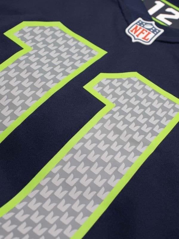 Jaxon Smith-Njigba #11 Seattle Seahawks Game NFL Jersey Navy thumbnail 2