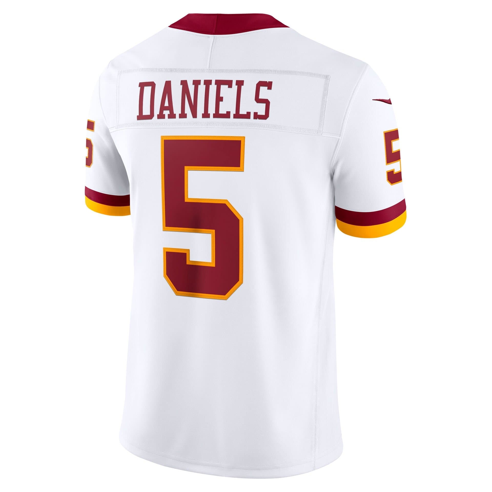 Jayden Daniels #5 Washington Commanders 2026 Stitched Limited NFL Jersey White thumbnail 3