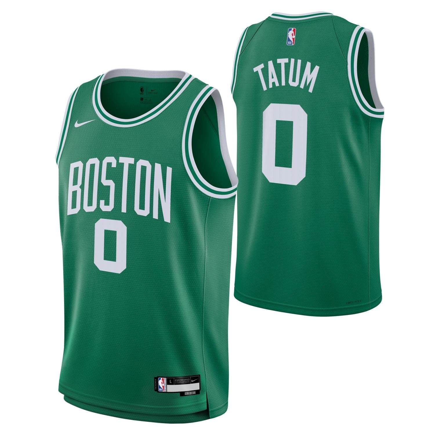 Jayson Tatum #0 Boston Celtics Nike Icon Swingman NBA Jersey (YOUTH) — view 1