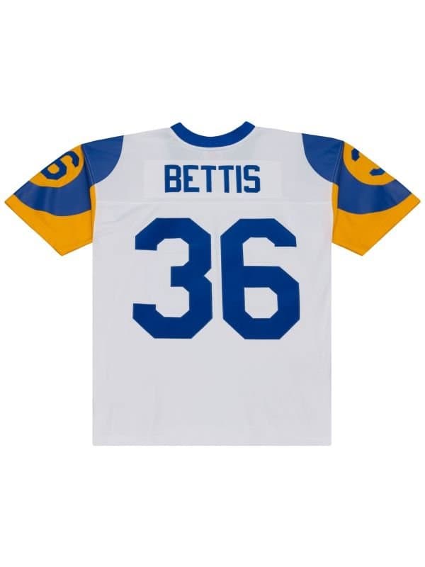 Jerome Bettis #36 Los Angeles Rams 1993 Legacy Throwback NFL Jersey White — view 1