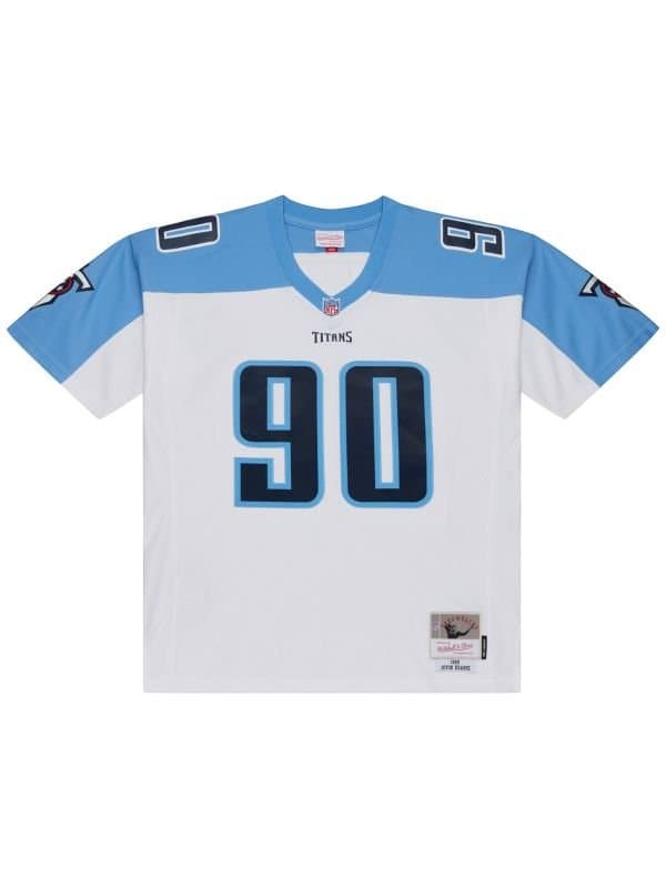 Jevon Kearse #90 Tennessee Titans 1999 Legacy Throwback NFL Jersey White thumbnail 2