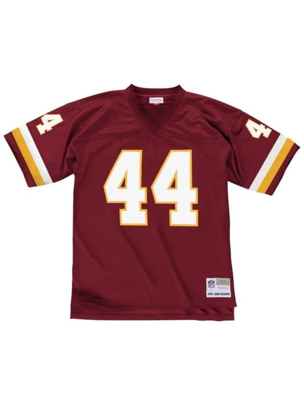 John Riggins #44 Washington Redskins 1982 Legacy Throwback NFL Jersey Red thumbnail 2