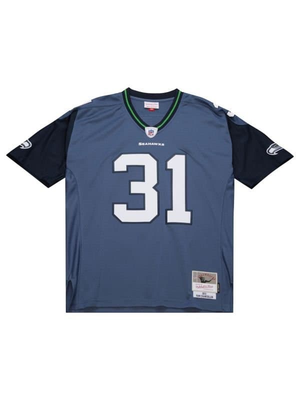 Kam Chancellor #31 Seattle Seahawks 2011 Legacy Throwback NFL Jersey Blue thumbnail 2
