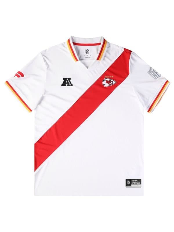 Kansas City Chiefs 2026 Football x Football NFL Fan Jersey White — view 1