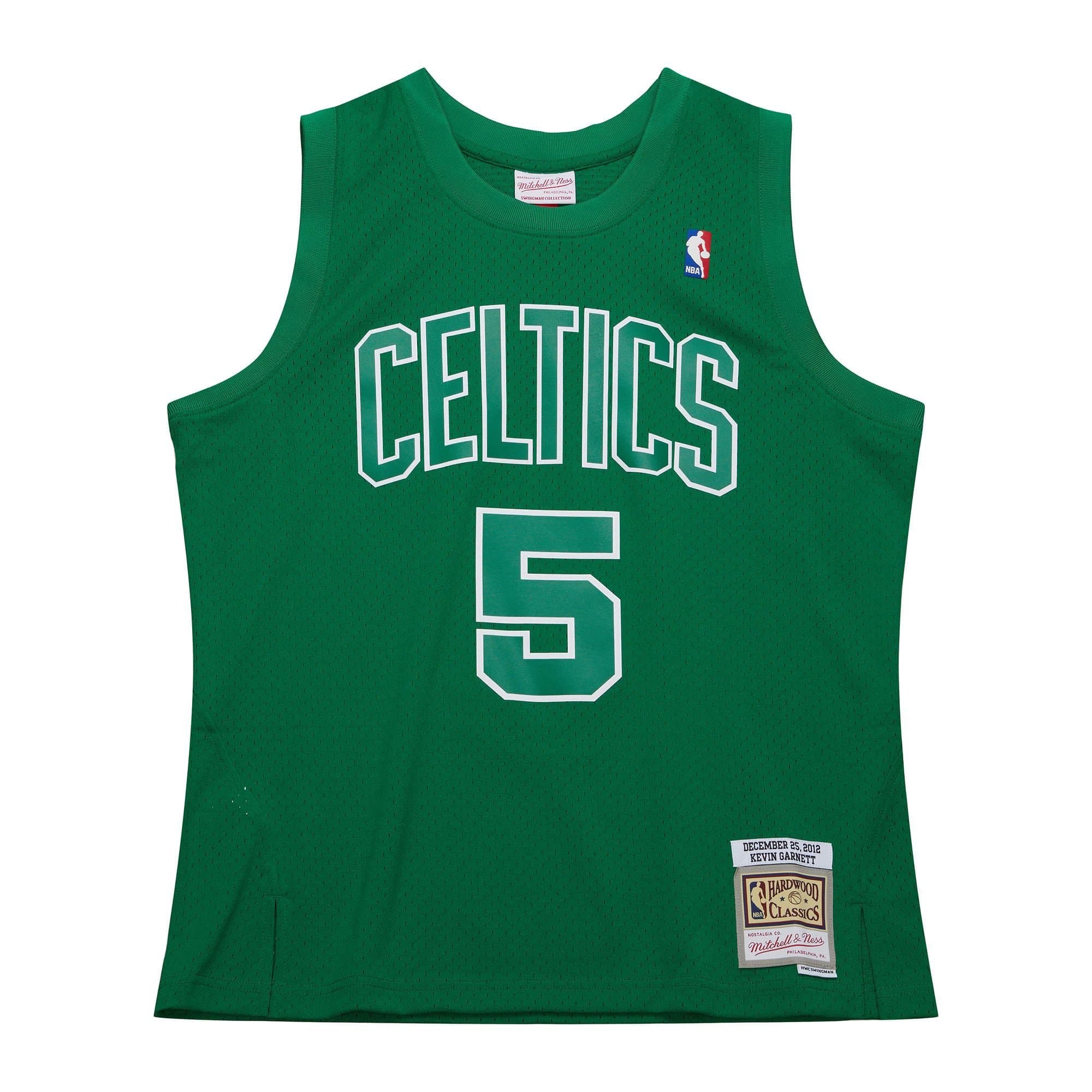 Kevin Garnett #5 Boston Celtics 2012 Christmas Day Mitchell & Ness Swingman NBA Jersey — view 1