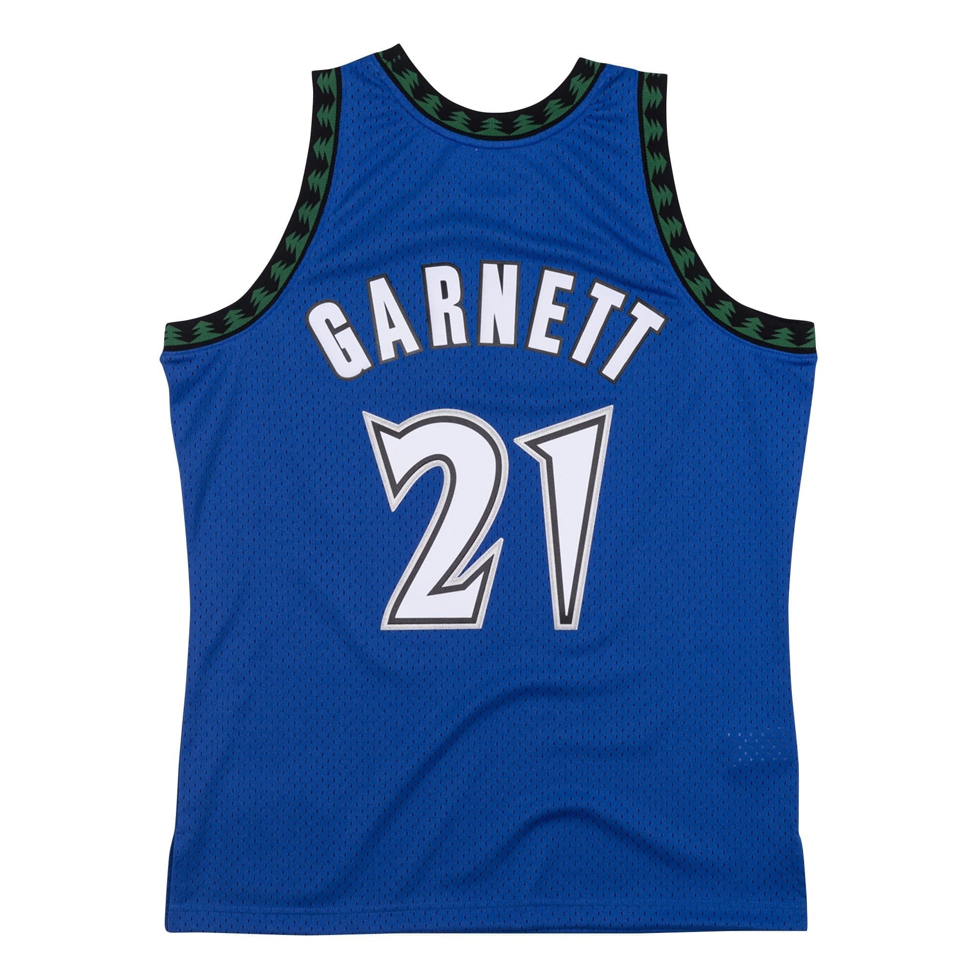 Kevin Garnett #21 Minnesota Timberwolves 2003-04 Swingman NBA Jersey Blue thumbnail 2