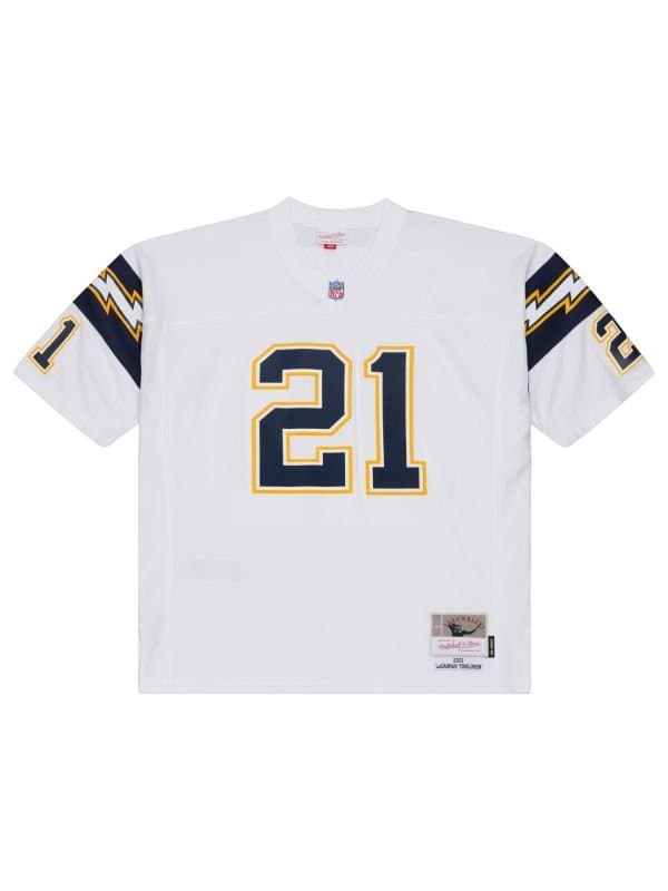 LaDainian Tomlinson #21 San Diego Chargers 2001 Legacy Throwback NFL Jersey White thumbnail 2