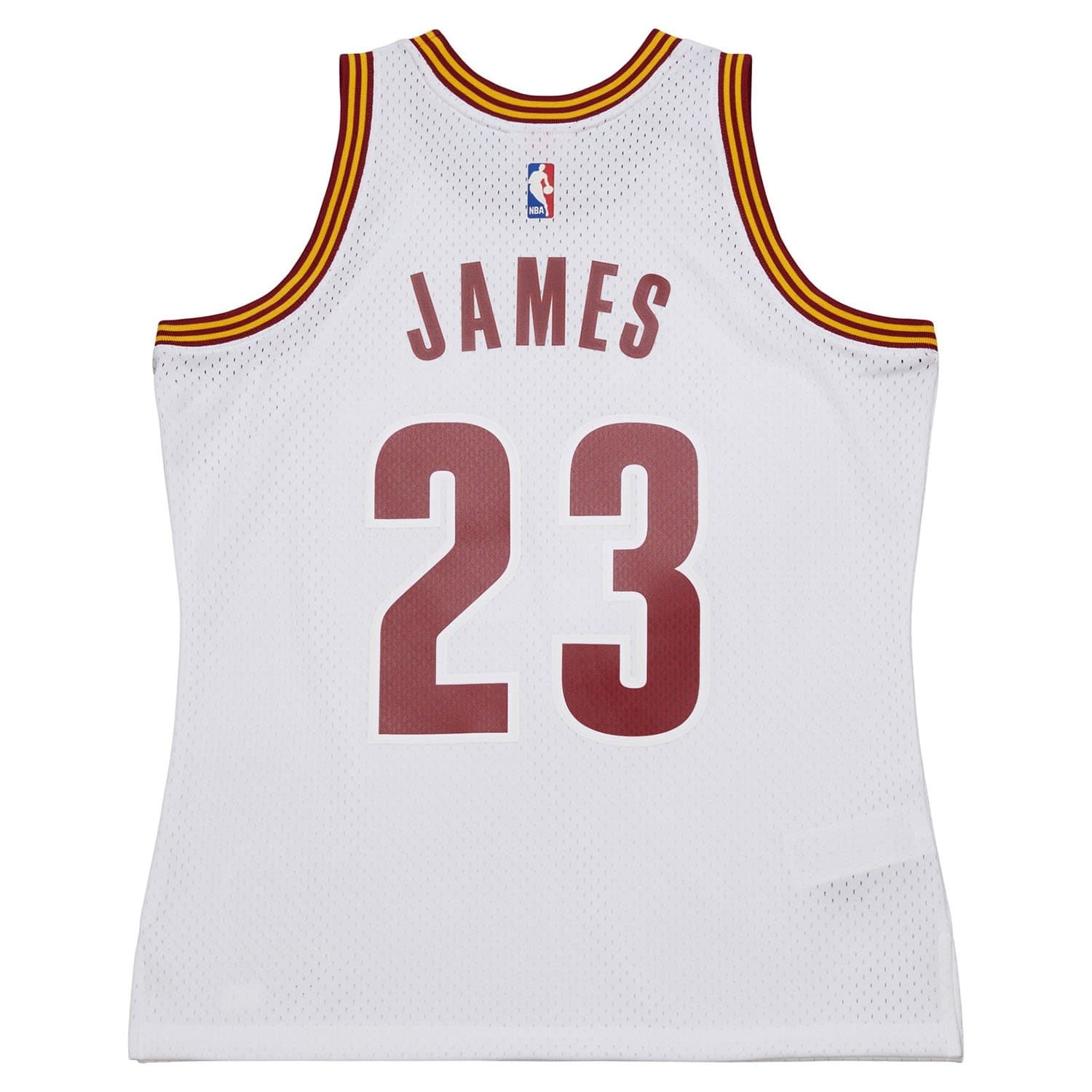 LeBron James #23 Cleveland Cavaliers 2015-16 Swingman NBA Jersey White thumbnail 2