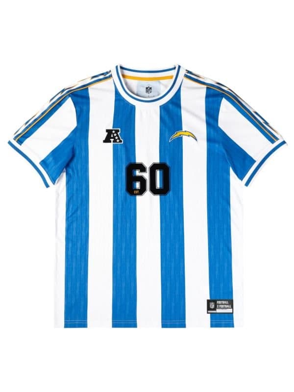 Los Angeles Chargers 2026 Football x Football NFL Fan Jersey Blue/White — view 1