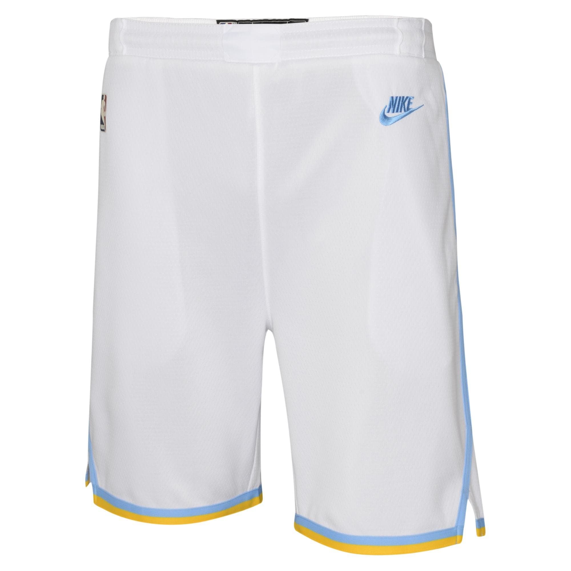 Los Angeles Lakers Hardwood Classics Nike Swingman NBA Shorts (YOUTH) thumbnail 2
