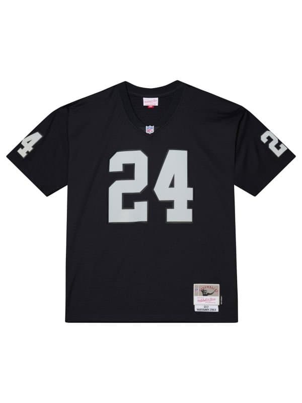 Marshawn Lynch #24 Oakland Raiders 2017 Legacy Throwback NFL Jersey Black thumbnail 2