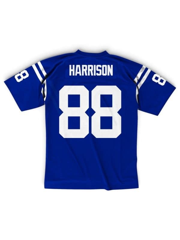 Marvin Harrison #88 Indianapolis Colts 1996 Legacy Throwback NFL Jersey Blue — view 1