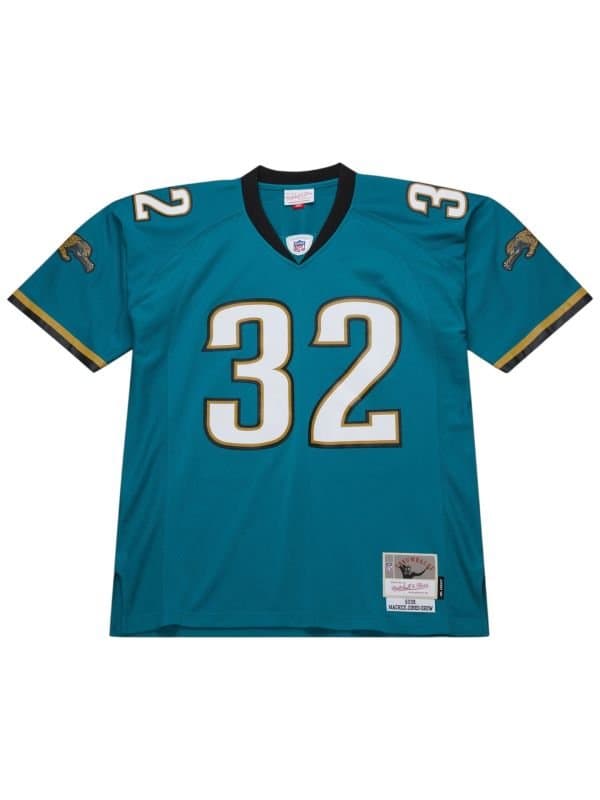Maurice Jones-Drew #32 Jacksonville Jaguars 2008 Legacy Throwback NFL Jersey Teal thumbnail 2