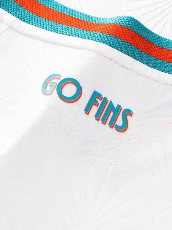 Miami Dolphins 2026 Football x Football NFL Fan Jersey White thumbnail 3