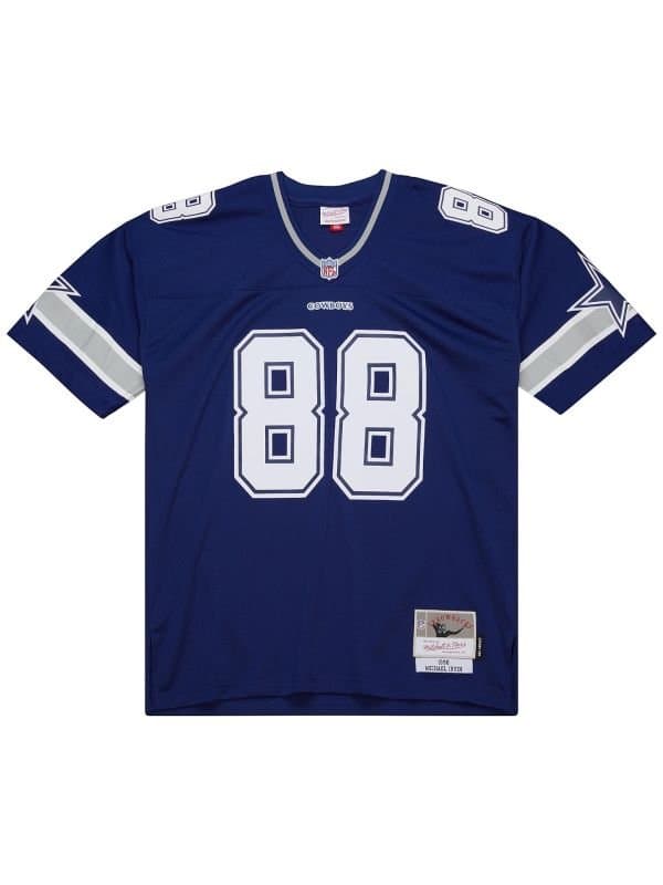 Michael Irvin #88 Dallas Cowboys 1996 Legacy NFL Jersey Navy thumbnail 2