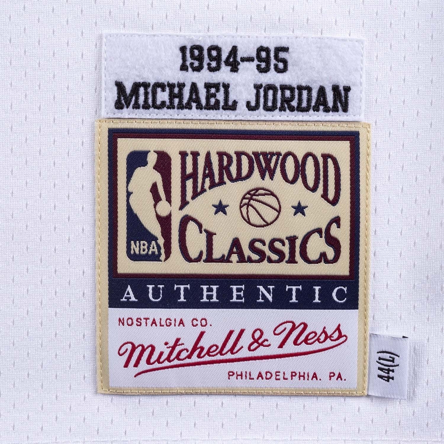 Michael Jordan #45 Chicago Bulls 1994-95 Authentic NBA Jersey White thumbnail 3