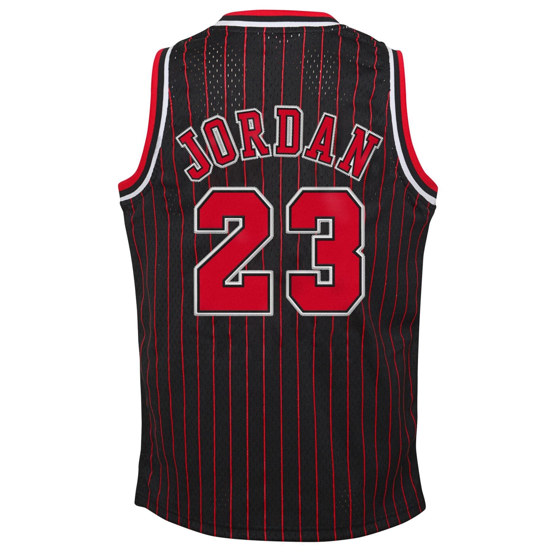 Michael Jordan #23 Chicago Bulls 1996-97 Authentic NBA Jersey Pinstripe (YOUTH) thumbnail 3