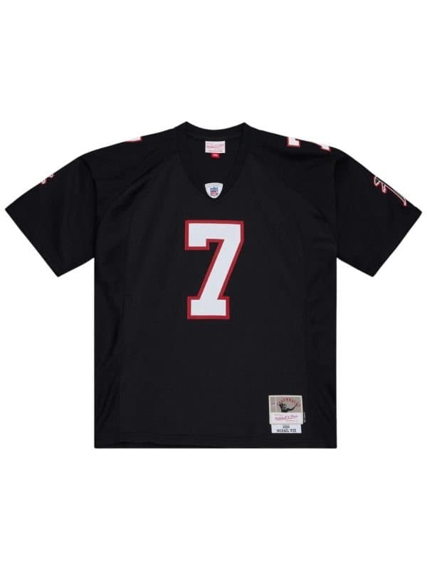 Michael Vick #7 Atlanta Falcons Legacy Throwback NFL Jersey Black thumbnail 2