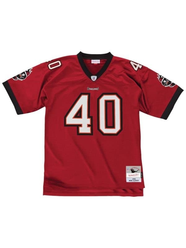 Mike Alstott #40 Tampa Bay Buccaneers 2002 Legacy Throwback NFL Jersey Red thumbnail 2