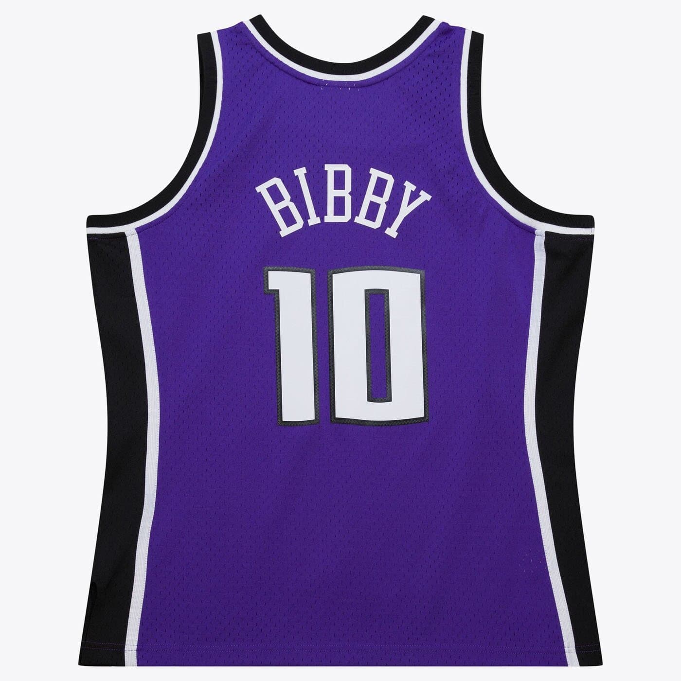 Mike Bibby #10 Sacramento Kings 2002-03 Mitchell & Ness Swingman NBA Jersey Purple thumbnail 2
