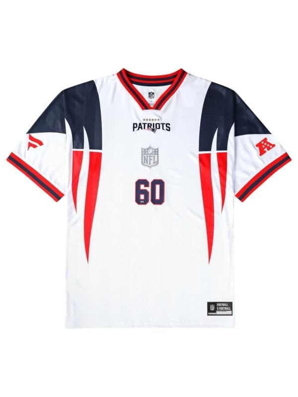 New England Patriots 2026 Football x Football NFL Fan Jersey White — view 1