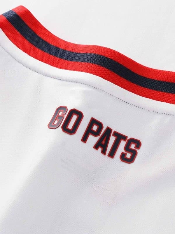 New England Patriots 2026 Football x Football NFL Fan Jersey White thumbnail 3